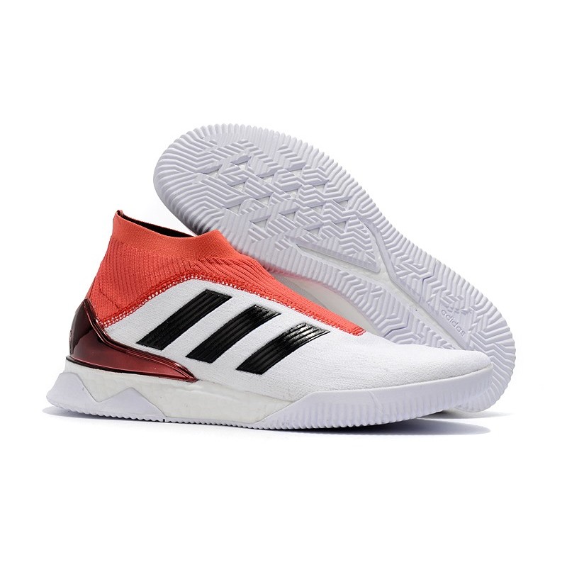 adidas Predator Tango 18+ Turf fodboldstøvler - Hvid Rød_1.jpg